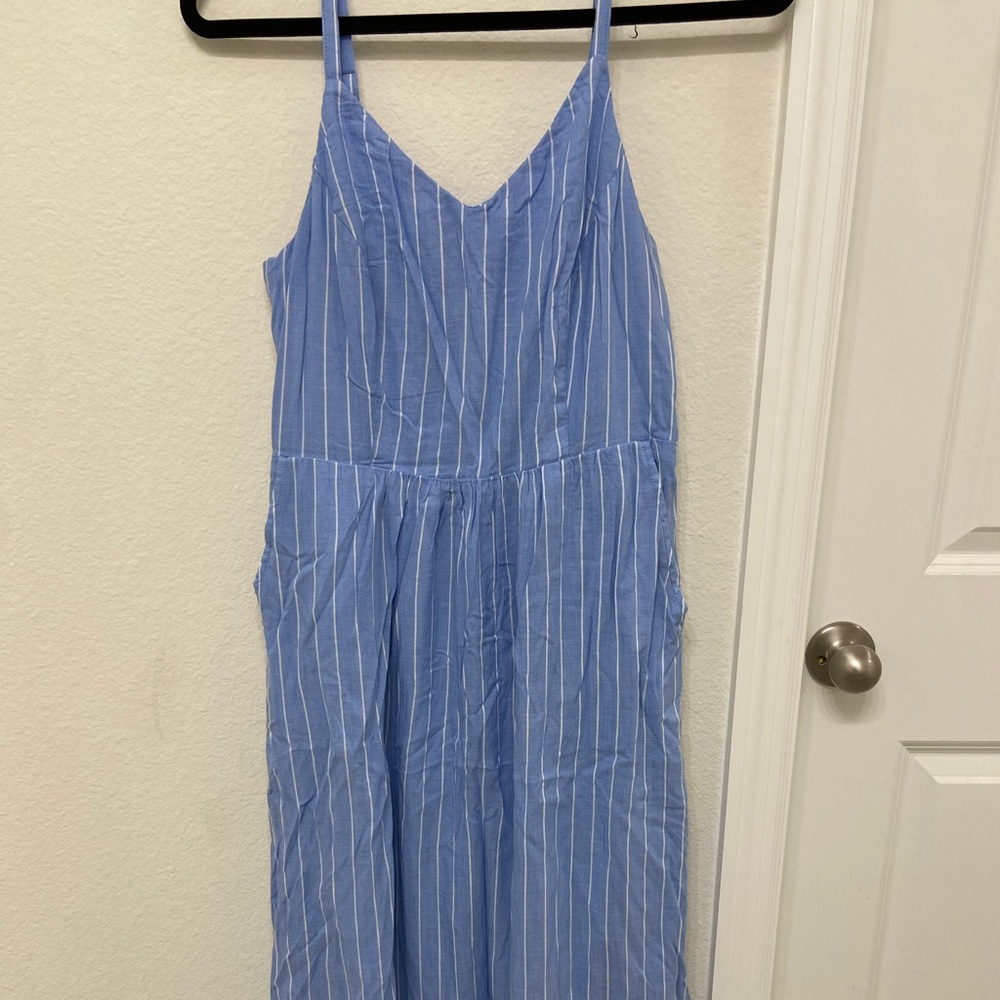 Striped MIDI Dress